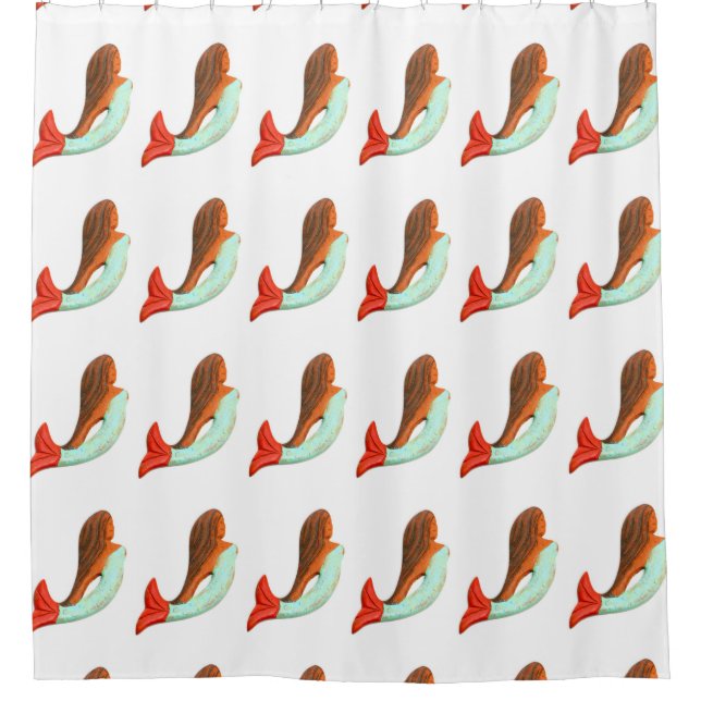 redhead mermaids with blue/red tails (Front)