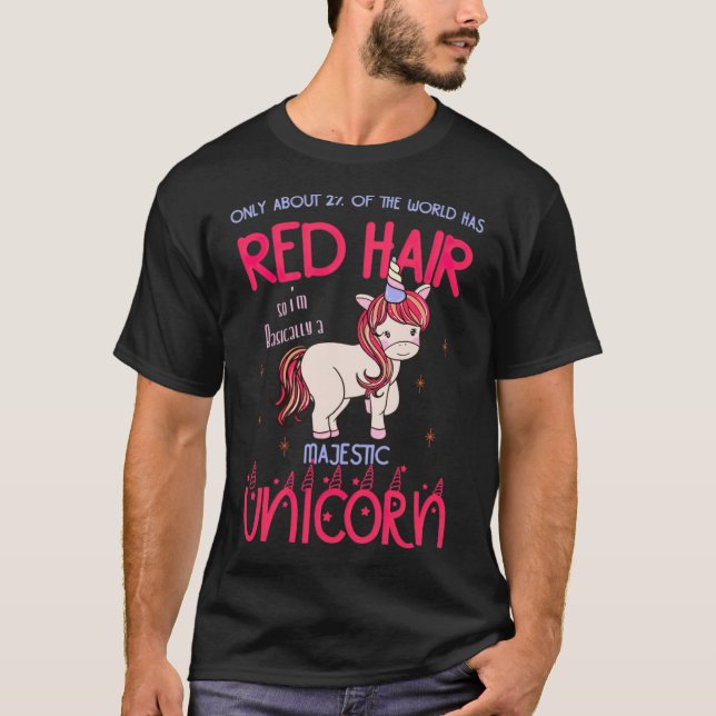 redhead, red hair, cool  T-Shirt (Front)