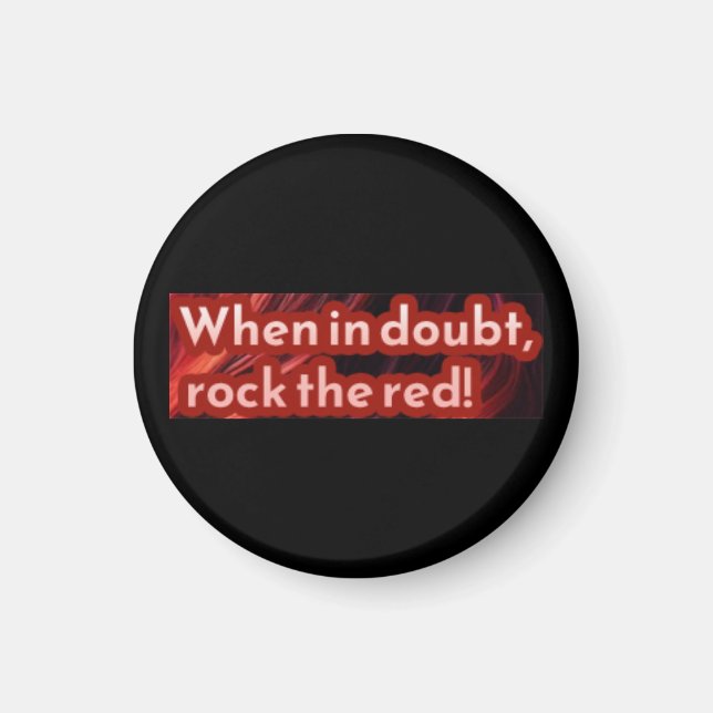 Redhead Sticker 4 Magnet (Front)