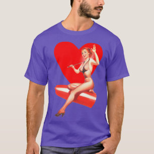 Redhead woman show T-Shirt