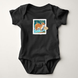 Redhead Yes Its My Natural Colour Baby Bodysuit