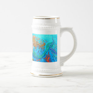 redheaded mermaid stein