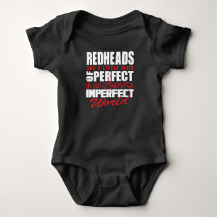 Redheads are a slice of perfect !!! baby bodysuit