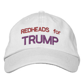 REDHEADS for TRUMP Embroidered Hat