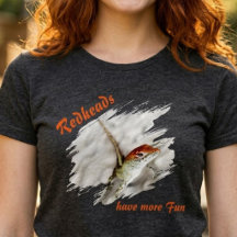 Redheads Have More Fun Redheaded Lizard T-Shirt