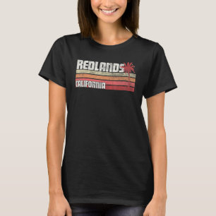 Redlands California Ca Vintage 70s 80s  Beach Palm T-Shirt