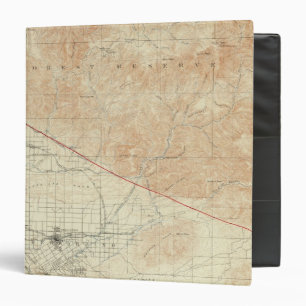 Redlands quadrangle showing San Andreas Rift Binder