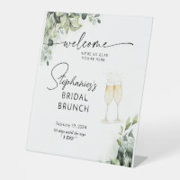 Redleaf Boho Bridal Brunch Shower Welcome Sign