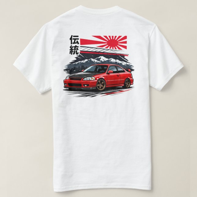 Redline Heritage Civic Tee (Design Back)