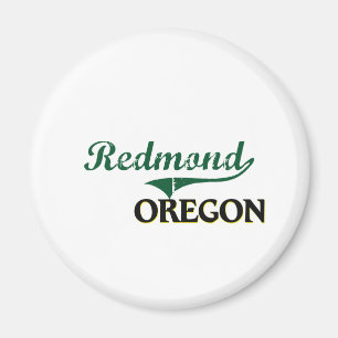 Redmond Oregon Classic Design Magnet