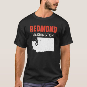 Redmond Washington USA State America Travel Washin T-Shirt