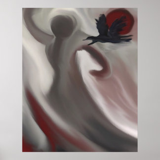 RedMoon Warning Poster