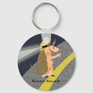 Redneck Armadillo Key Chain