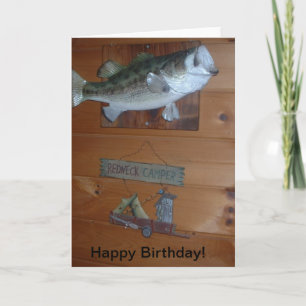 RedNeck Bonne carte d'anniversaire