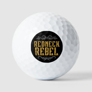 Redneck Rebel Golf Balls