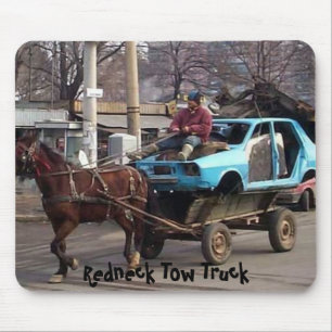 Redneck Tow Truck Mouse Pad