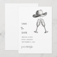 Redneck Wedding Save the Date