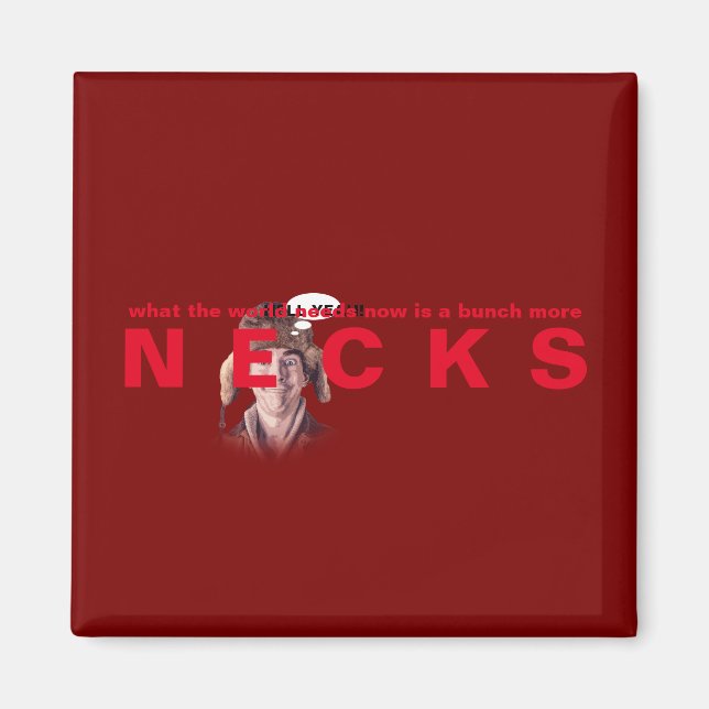 Rednecks Hell Yeah! Magnet (Front)