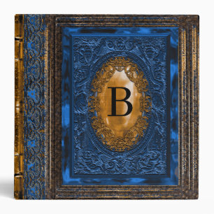 Redolentcy Barklet Victorian Goth Chic Monogram Binder