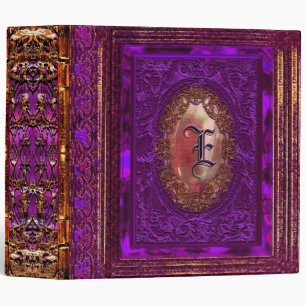 Redolentcy Carmike Beautiful Monogram Binder