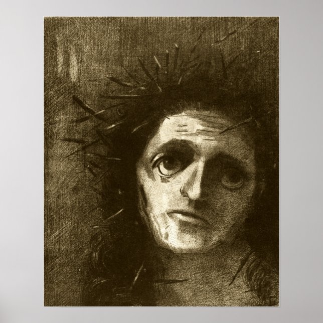 Redon - Christ 1887 Poster (Front)