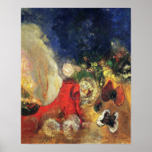 Redon - The Red Sphinx Poster