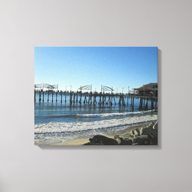 REDONDO BEACH, CA #3 ON CANVAS     20 "x 16" (Front)