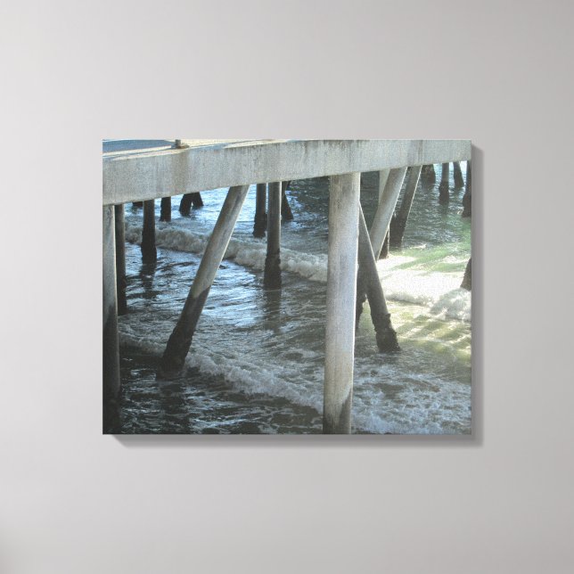 REDONDO BEACH, CA #4 ON CANVAS     20 "x 16" Print (Front)