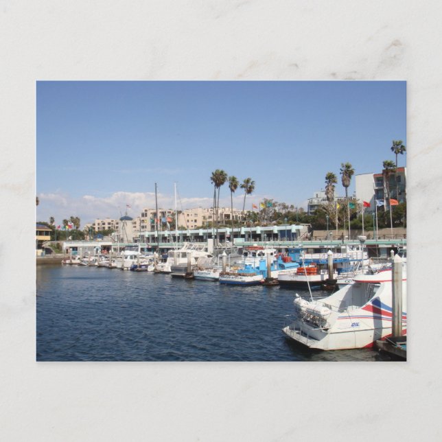 Redondo Beach California Postcard (Front)