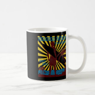 Redondo Beach California Surf Summer Vacation Vint Coffee Mug