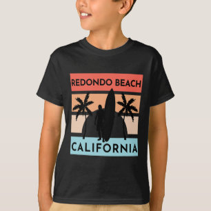 Redondo Beach California Surf Summer Vacation Vint T-Shirt