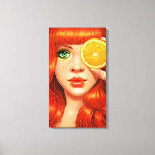 RedOrange Canvas Print