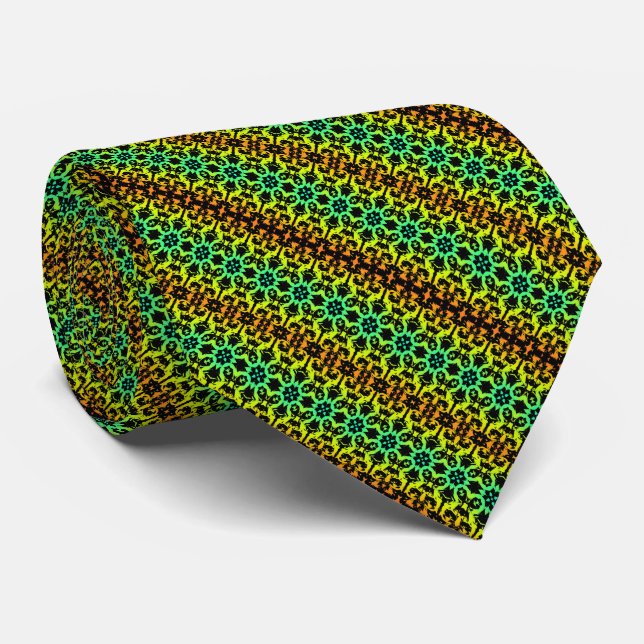 Redoutable – Emerald Venom Tie (Rolled)