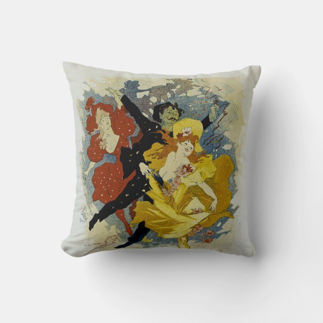 Redoute des Etudiants Throw Pillow (Front)