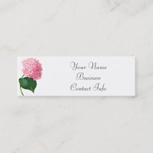 Redoute Hydrangea Cartes de visite personnalisés