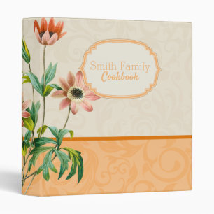 Redouté’s Botanical Watercolor Anemone Binder