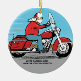 RedRoadGlide Ceramic Ornament