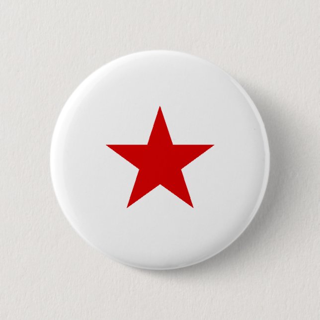 redstar 2 inch round button (Front)