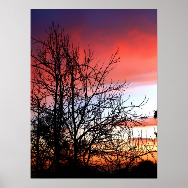 RedTones Skies Print (Front)