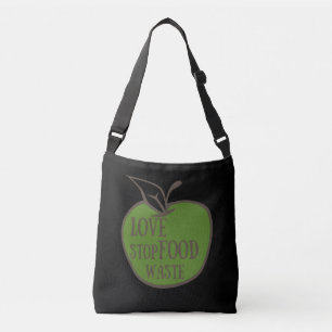 Reduce food waste recycling eco friendly crossbody bag