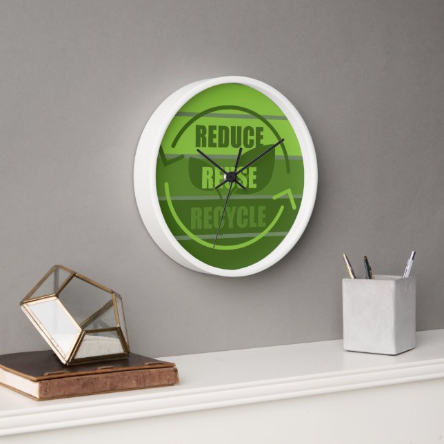 Reduce reuse recycle clock (Office)