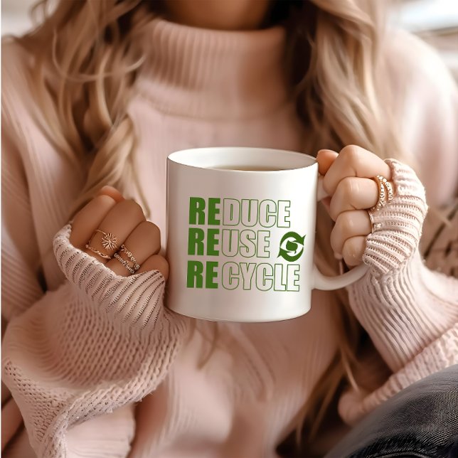Reduce reuse recycle coffee mug (Creator Uploaded)