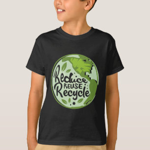 Reduce Reuse Recycle Earth Day Environmentalist Na T-Shirt