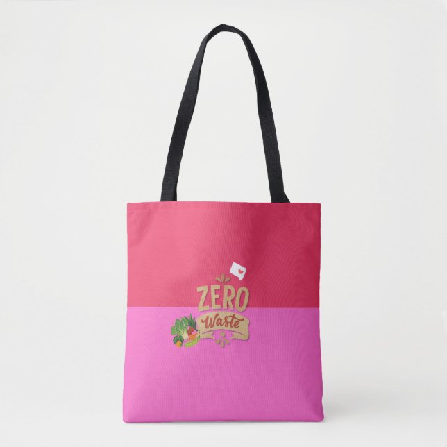 Reduce Reuse Recycle Eco - Zero waste Tote Bag  (Devant)