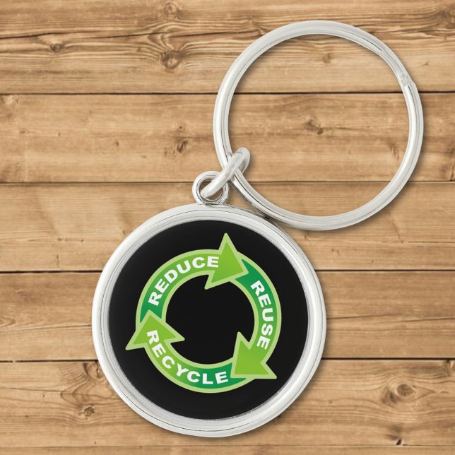 Reduce Reuse Recycle Keychain (Creator Uploaded)