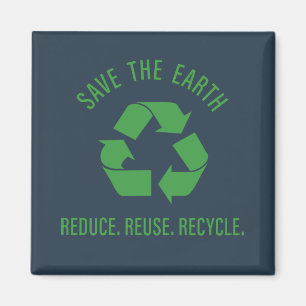 reduce reuse recycle magnet