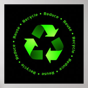 Reduce, Reuse, Recycle Poster