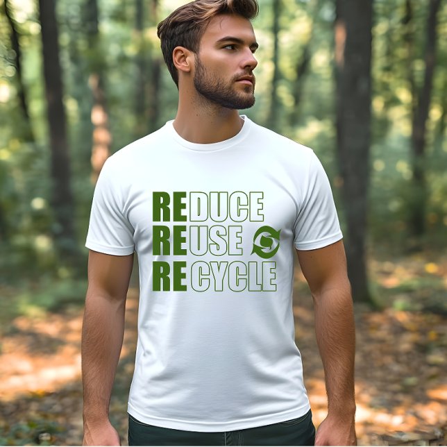 Reduce reuse recycle T-Shirt (Creator Uploaded)