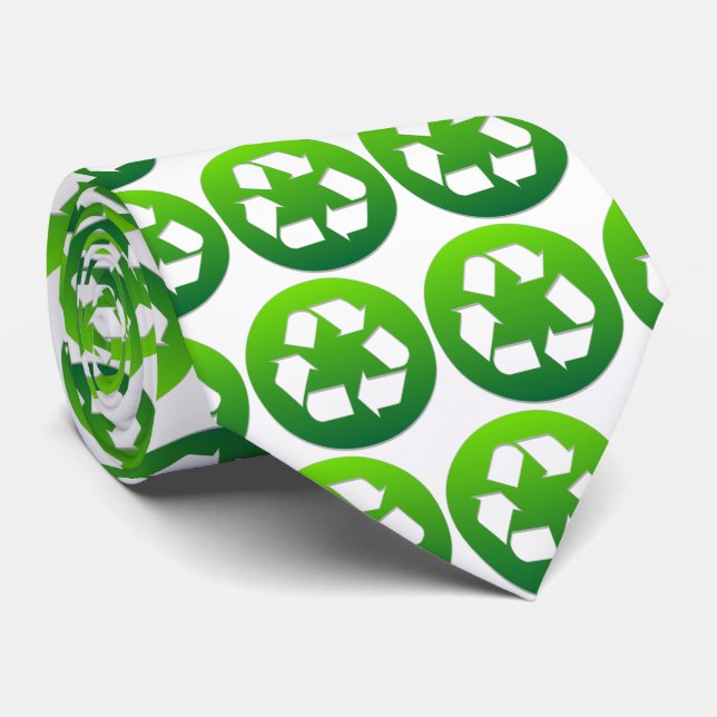 Reduce Reuse Recycle! Tie (Rolled)