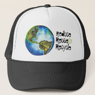 Reduce. Reuse, Recycle Trucker Hat